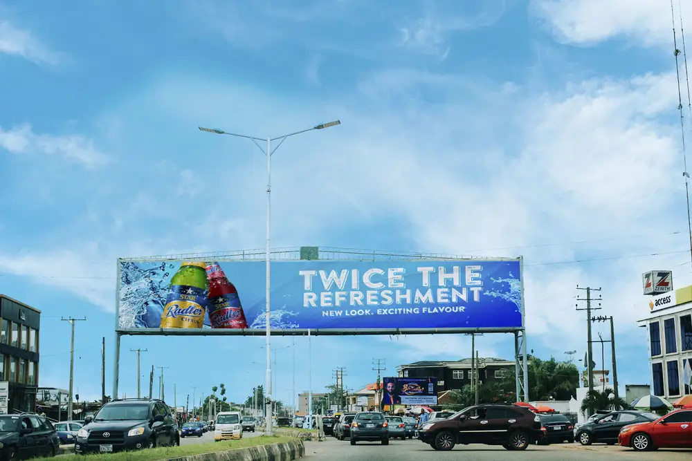 Benin Airport Road Billboard