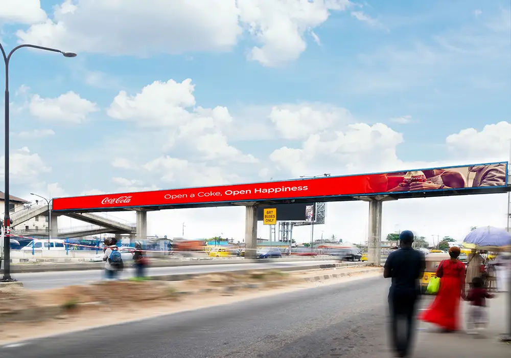 Surulere Pedestrian Bridge Banner