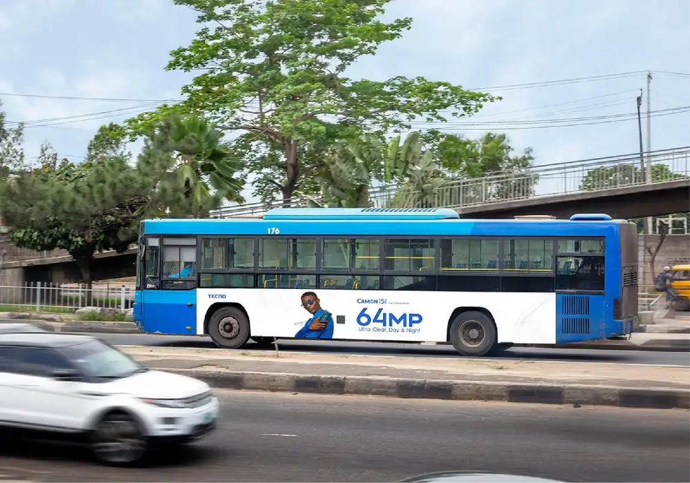 Obanikoro BRT Bus Sign