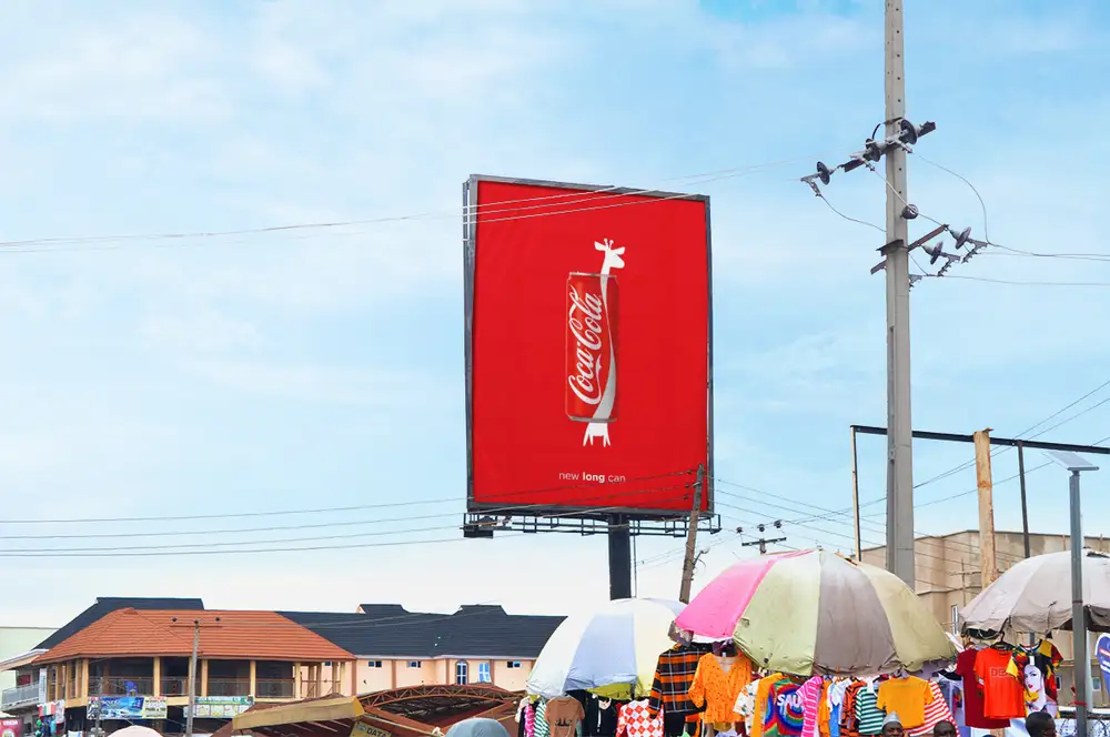 Oba Adesida Road Long Billboard