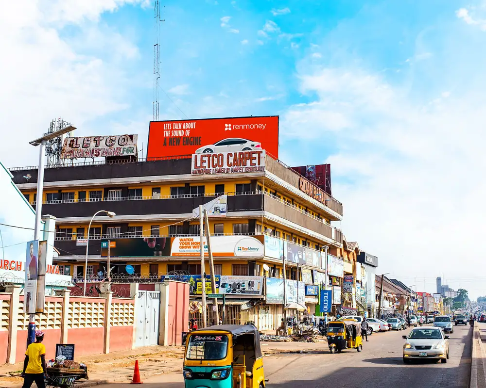 Taiwo Road Billboard