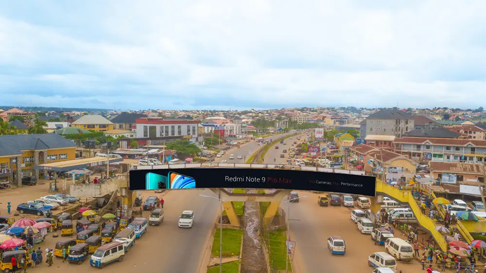 Tempsite Pedestrian Bridge Banner