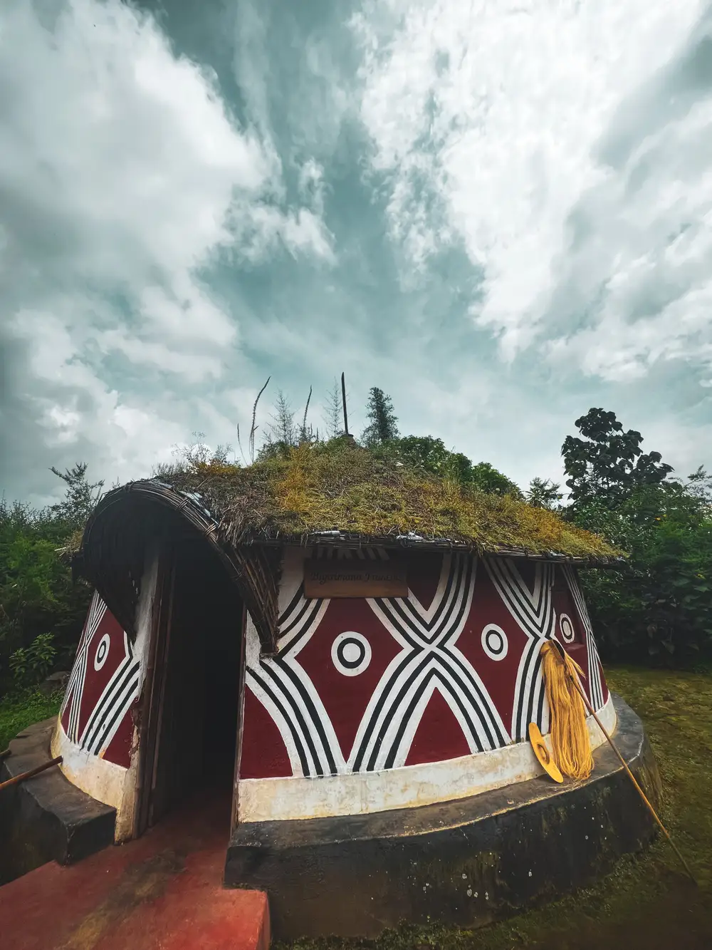 designed hut