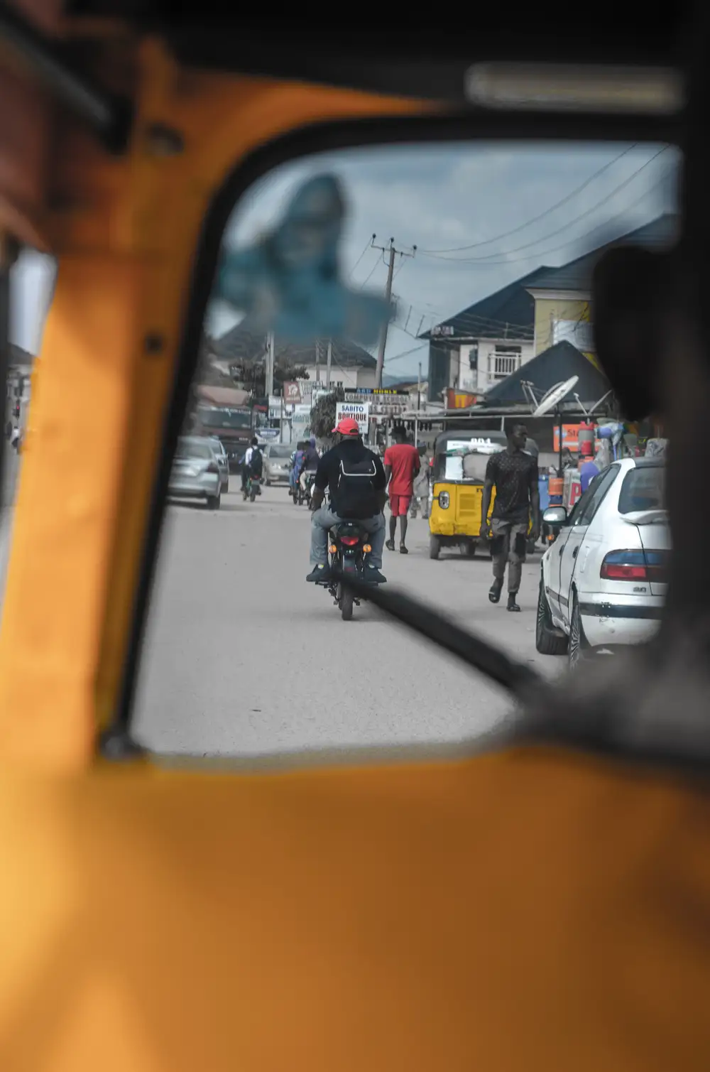 Front glass of keke