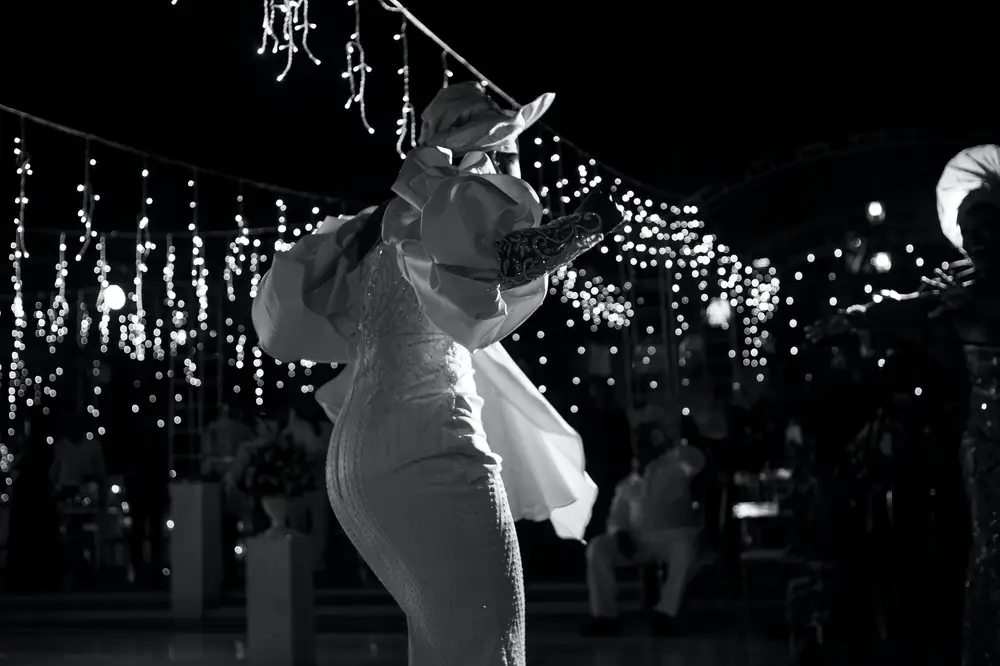 bride dancing