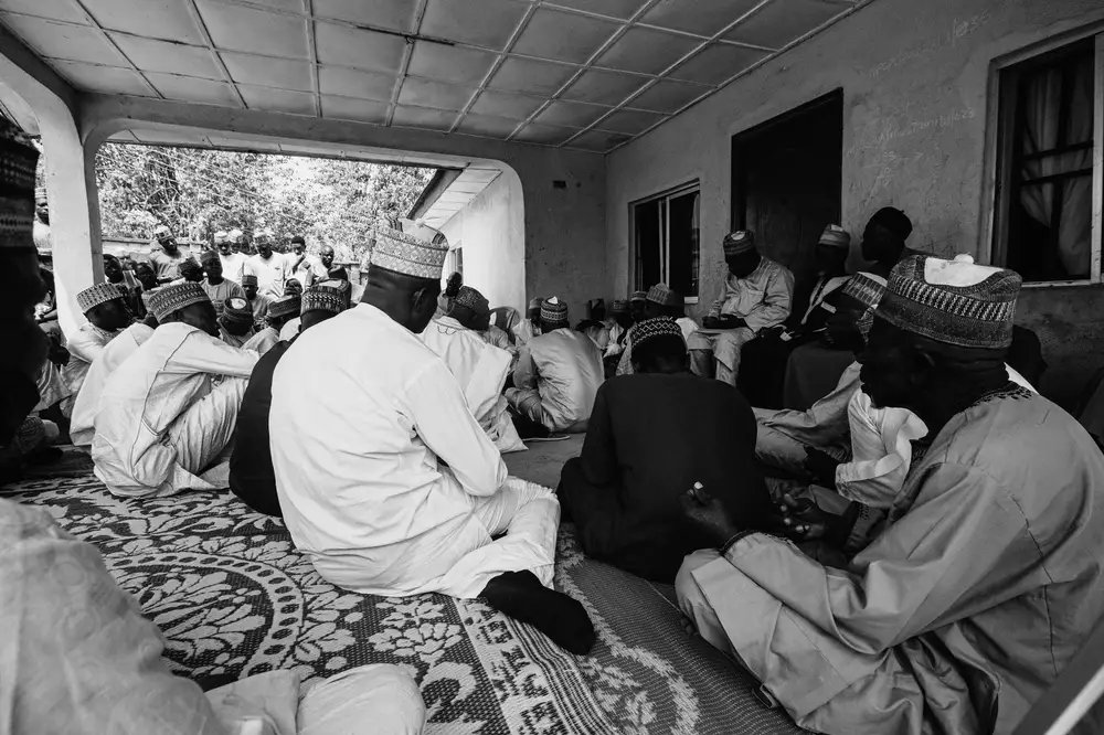 People in a mosque