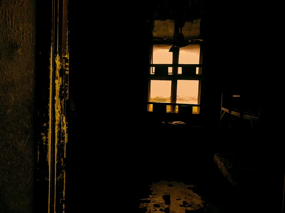 Dark old room