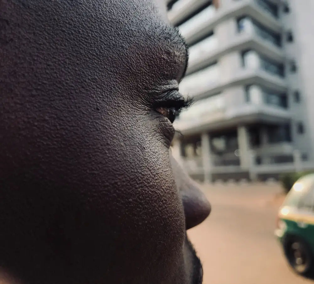 Guy looking straight