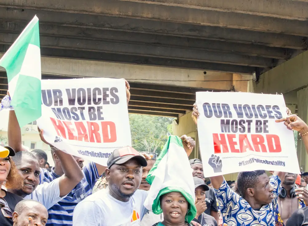 EndSARS protesters