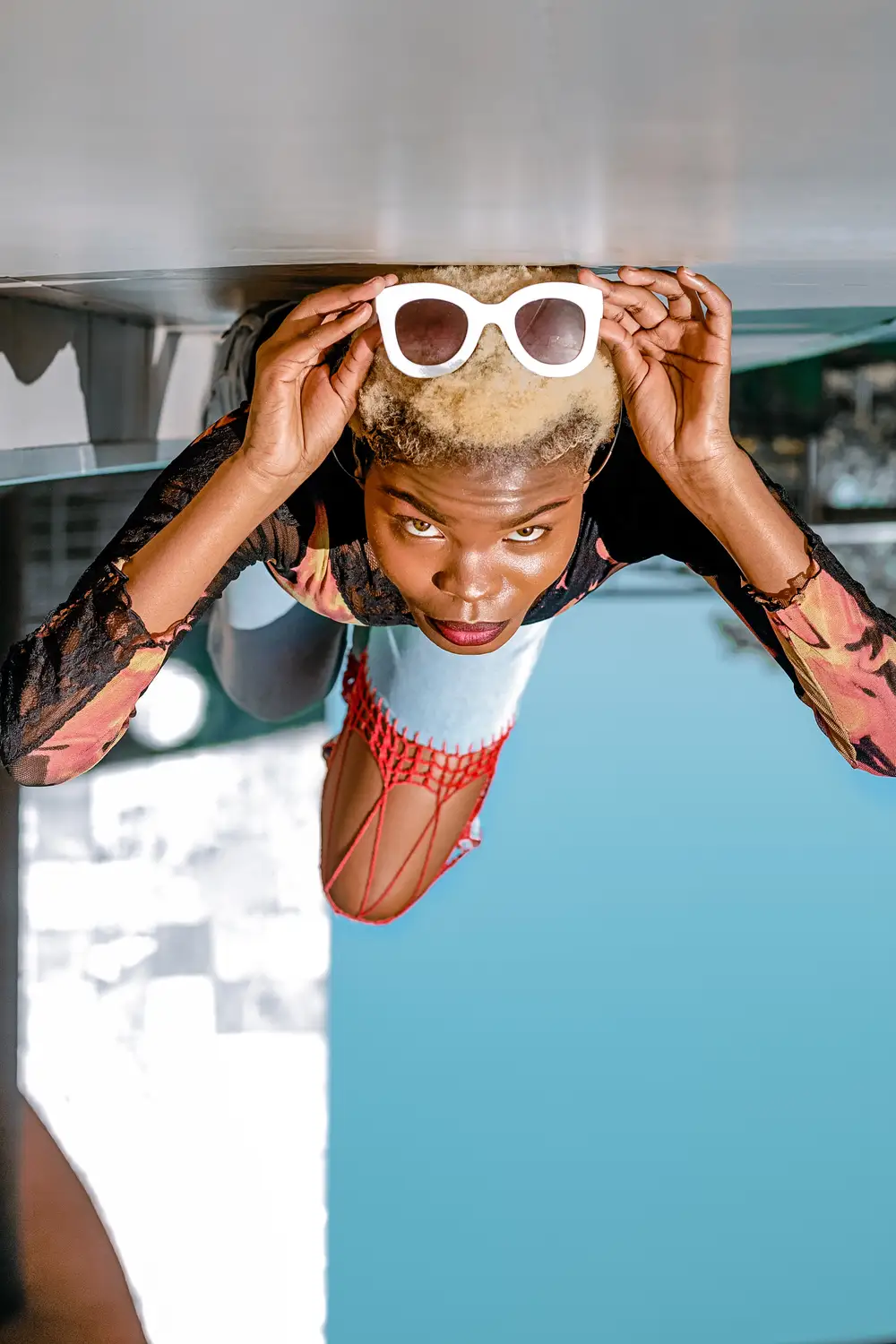 Upside down photo