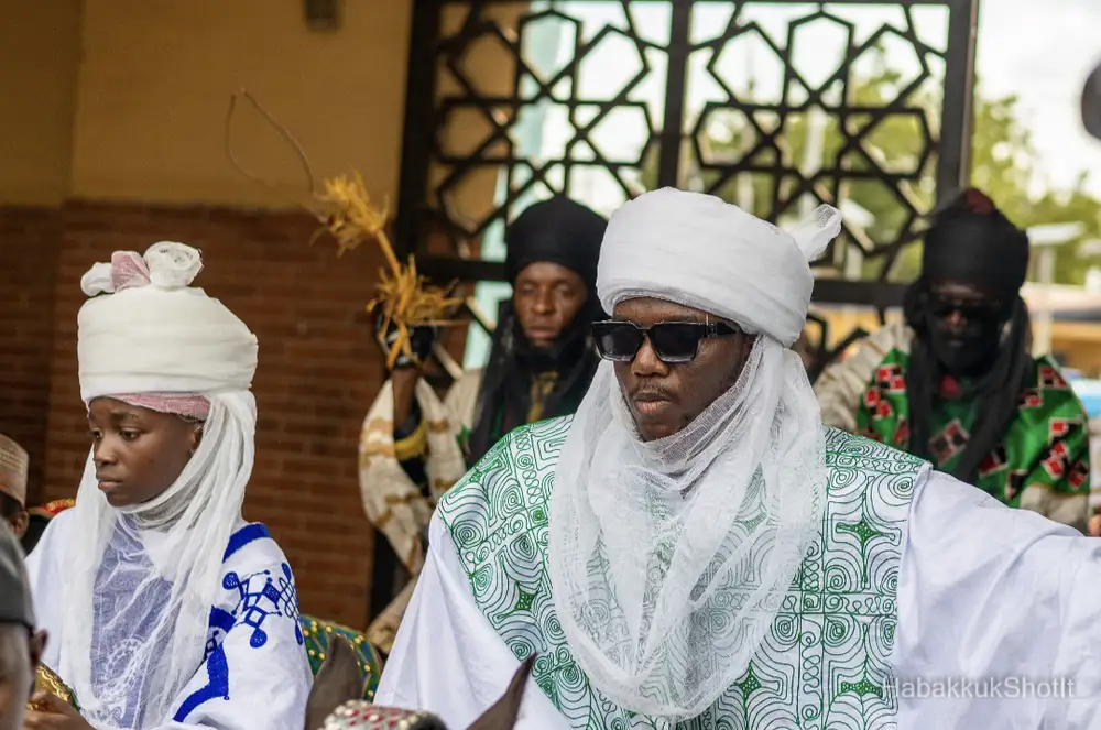 Royal grand entry by a prince at the Ilorin Durbar Festival 2023