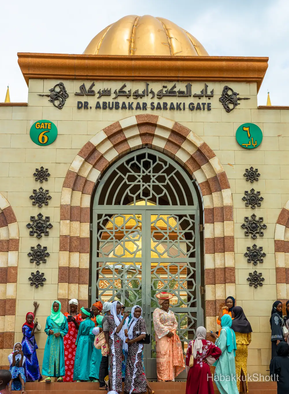 Dr. Abubakar Saraki Gate, Emir's Palace. Ilorin, Kwara State