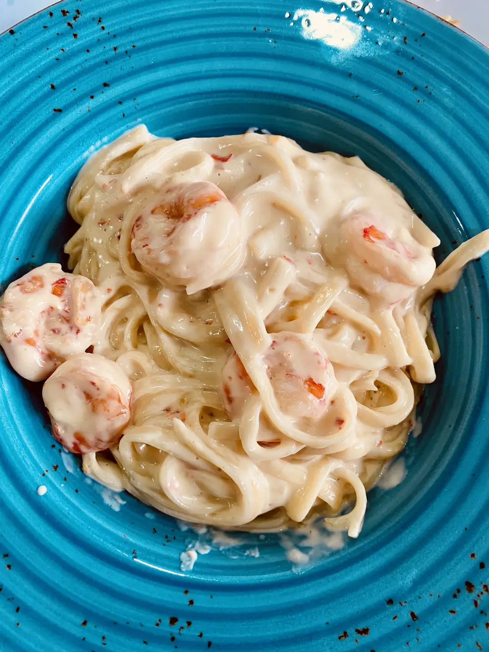 Shrimp Creamy Pasta