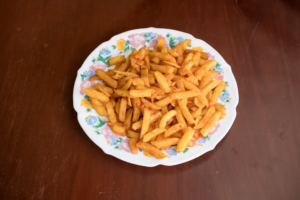 Seasoned French fries