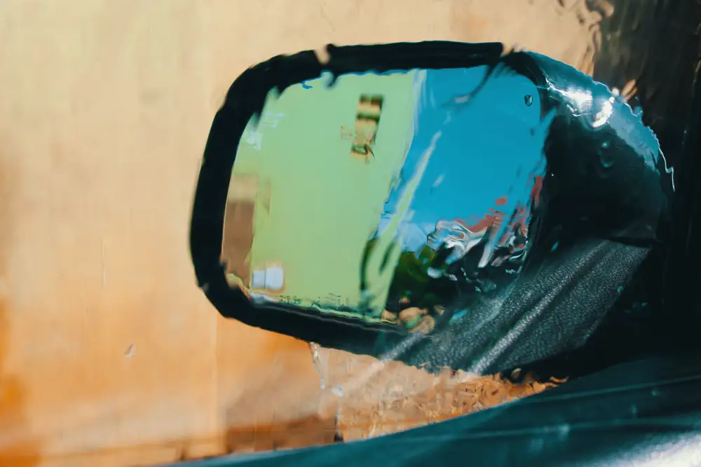 Side mirror of a car