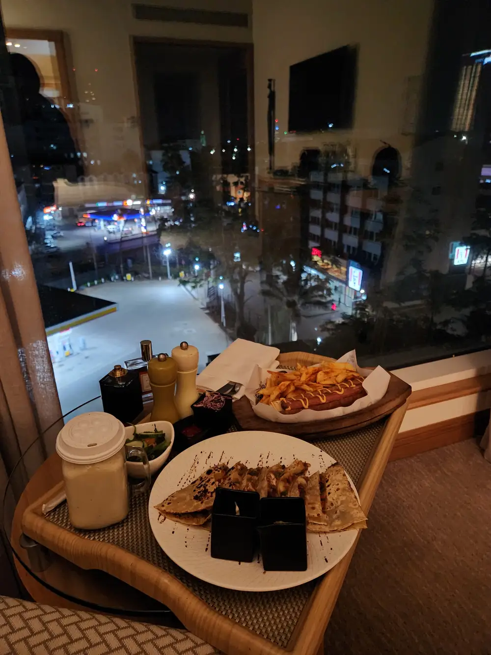 Food in a hotel