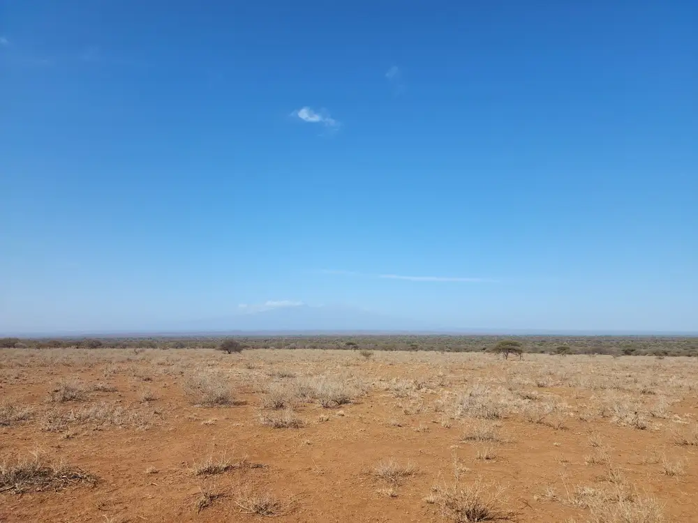 Landscape view of desert
