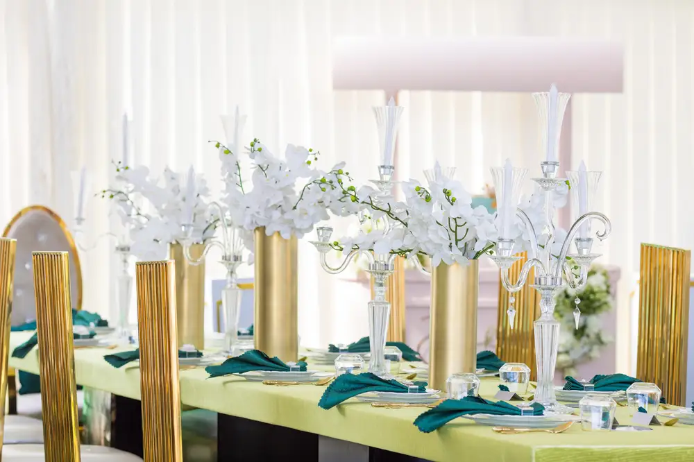 Decorated Dinning Table