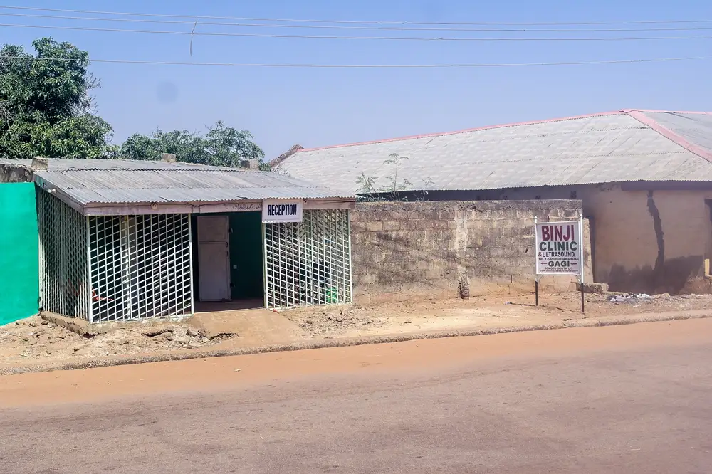 Local clinic on the street