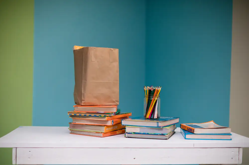 Nicely arranged study beside