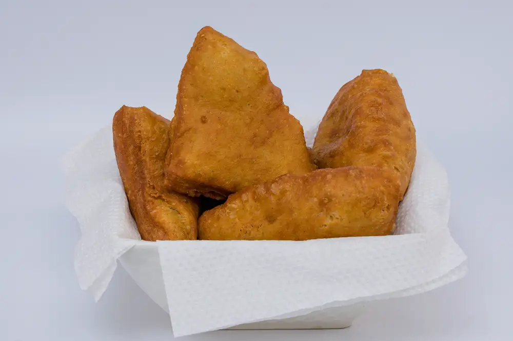 Bowl of sudanese fried bread