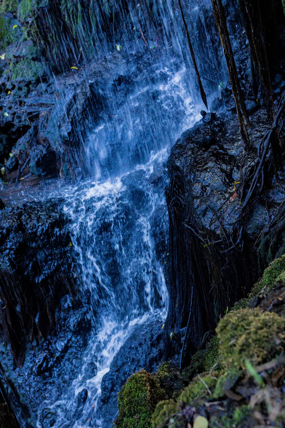 Cold  Isolated water falls