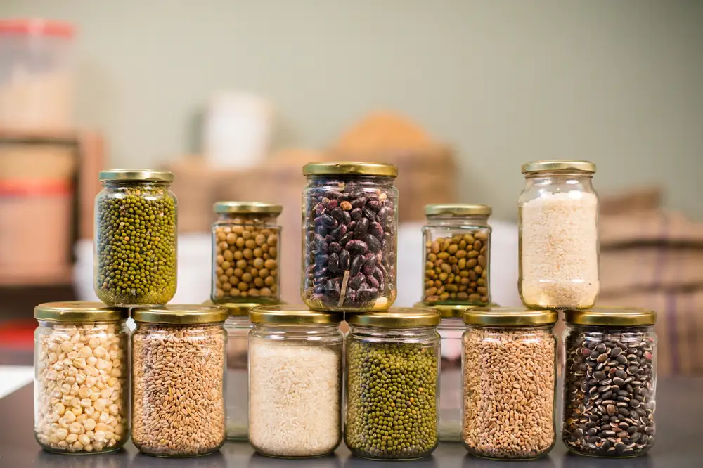 Seeds in closed jars