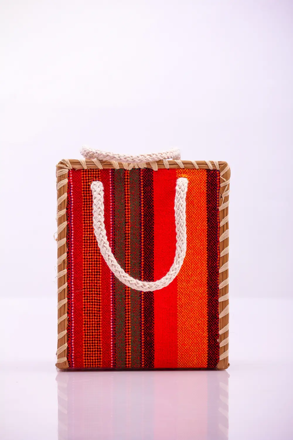 Knitted shopping bag