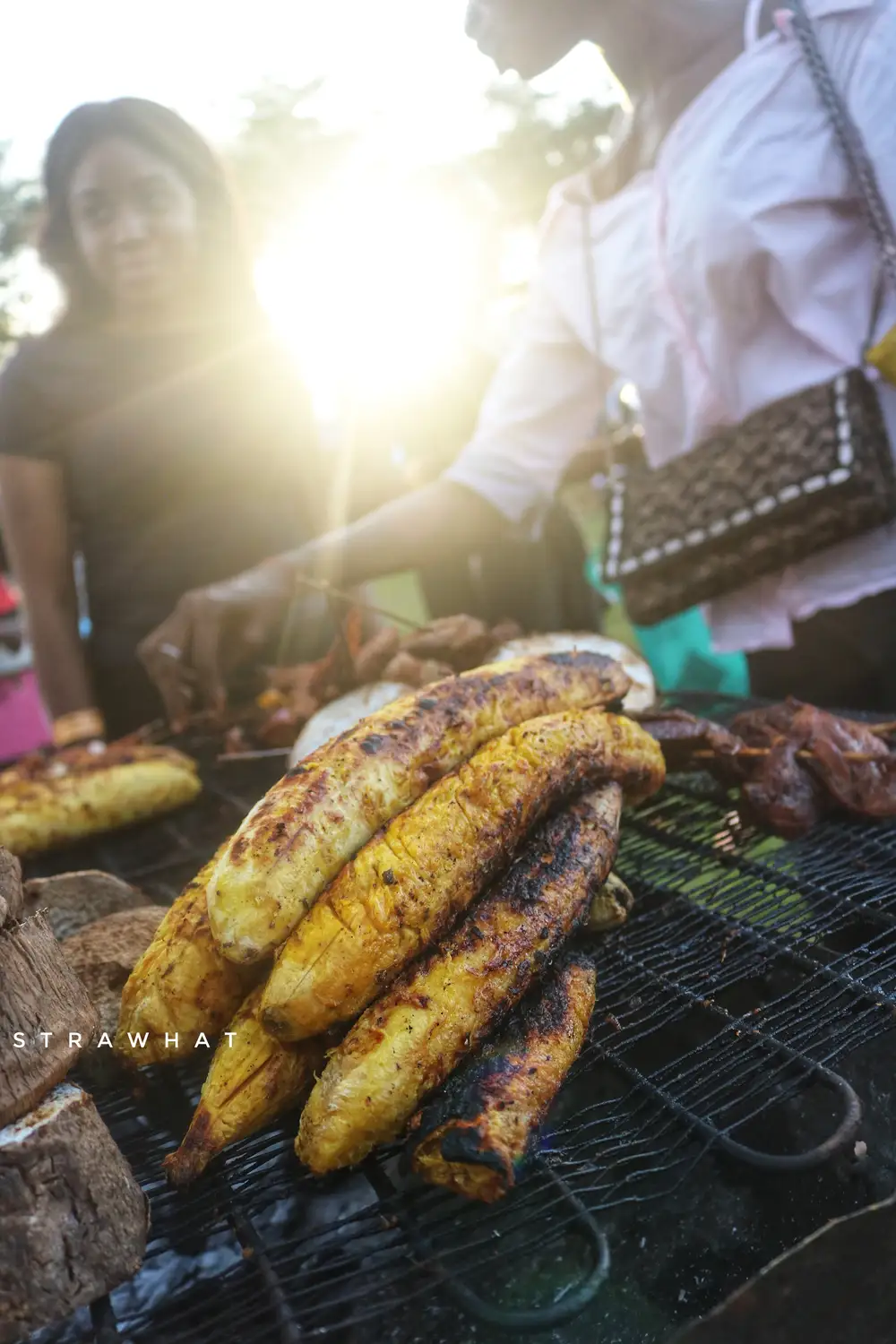 Roasted plantain