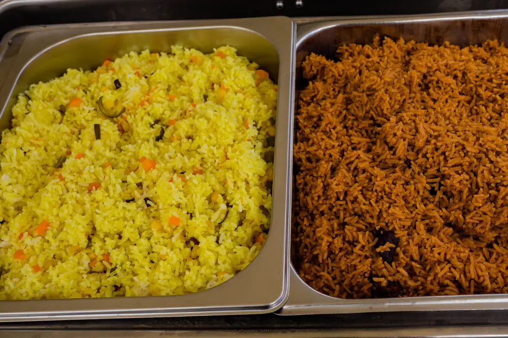African assorted rice