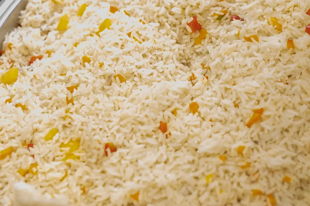 White fried rice