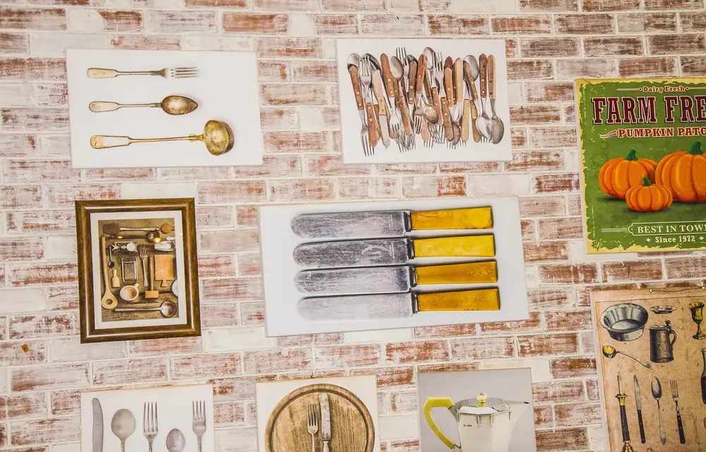 Wallpapers showing cooking utensils