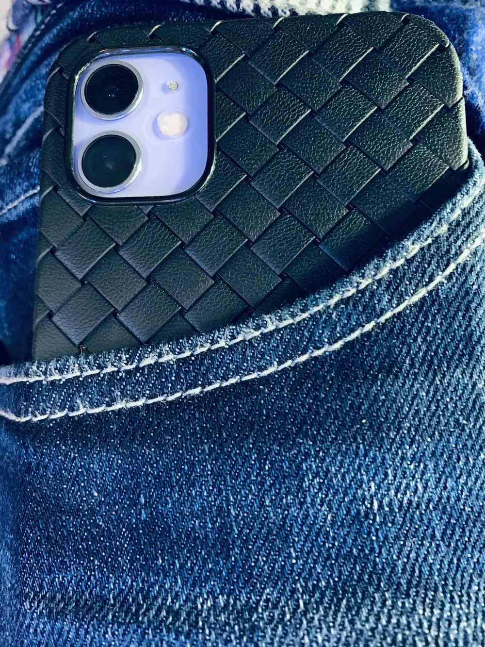 phone in a pocket