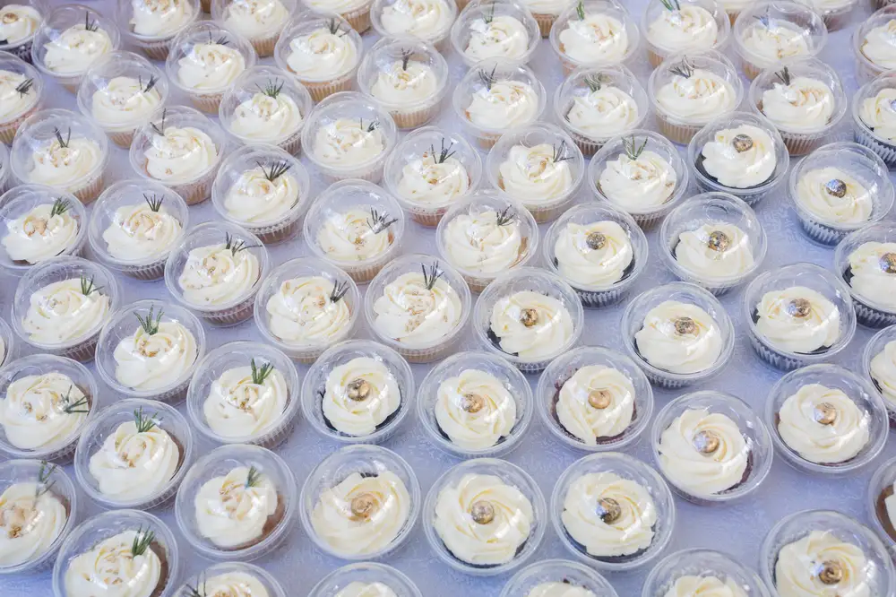 White cupcakes