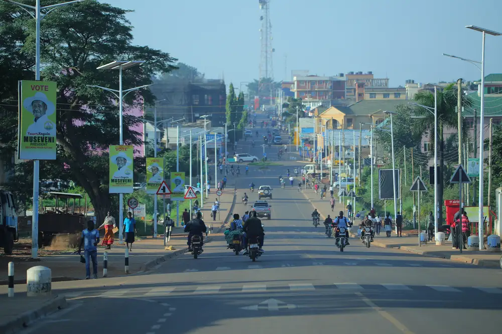 A ugandan highway
