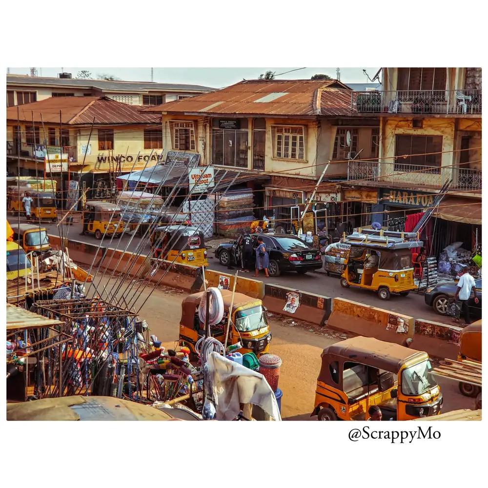 Kenyetta Market place.