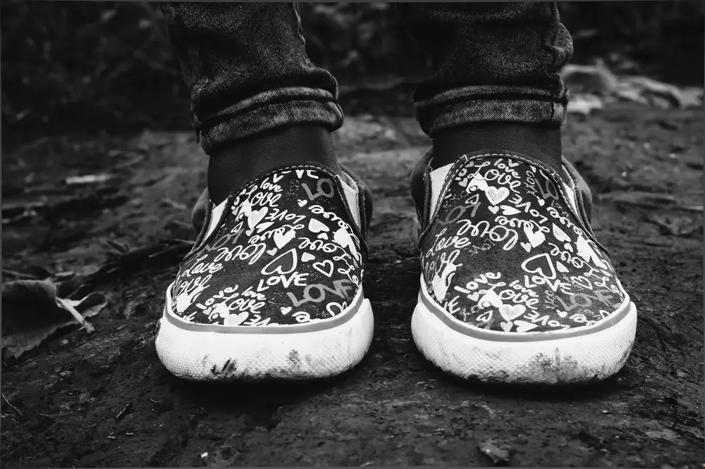 Graffiti shoes