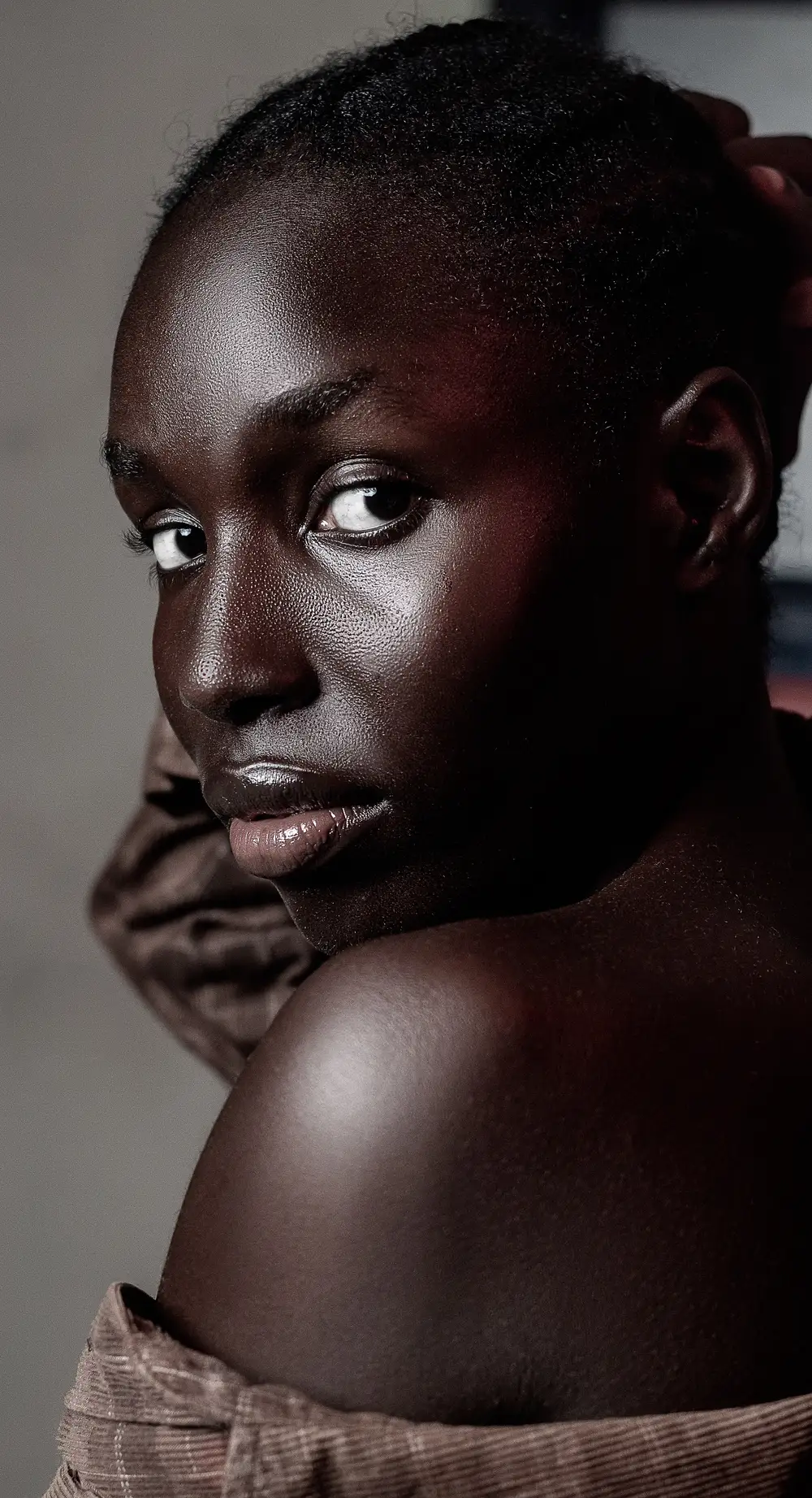 Black Woman Portrait.