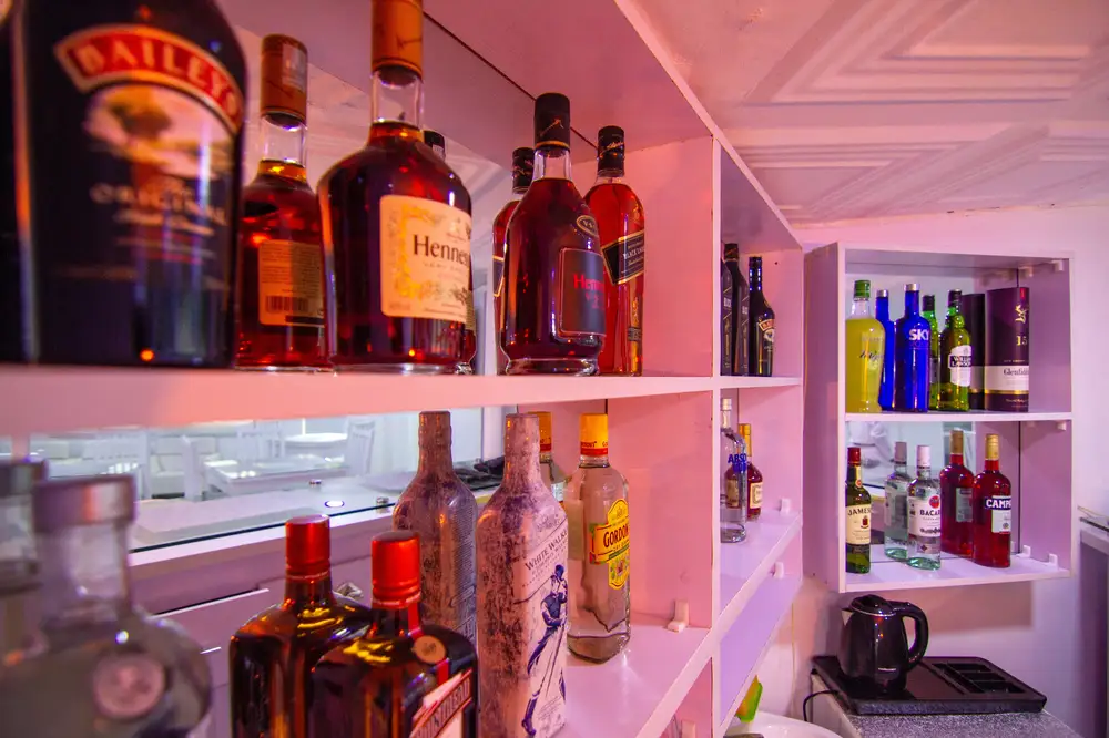 A Liquor Shelf