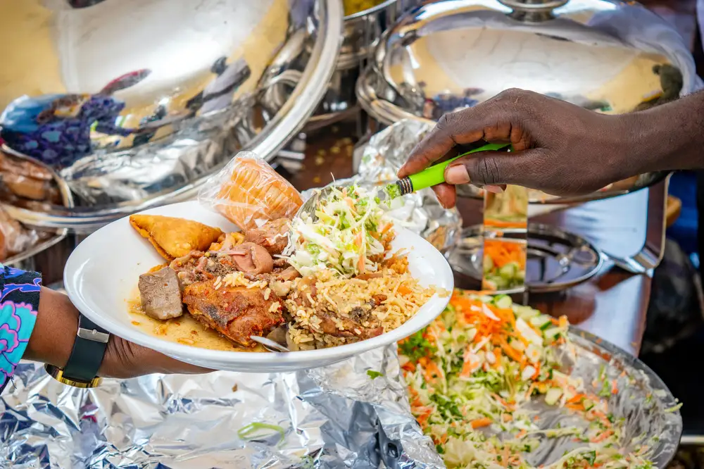 Cooked Food on White Ceramic Plate