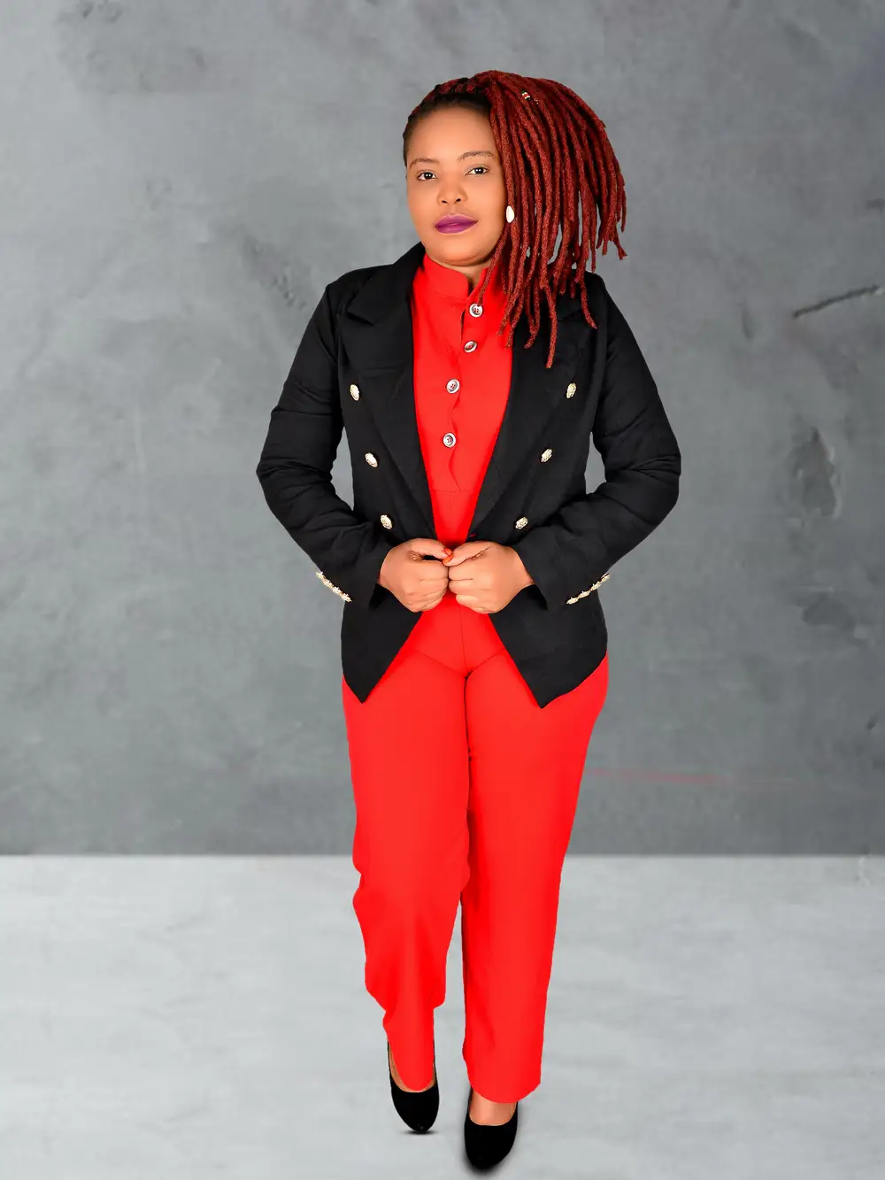 Woman in Blazer