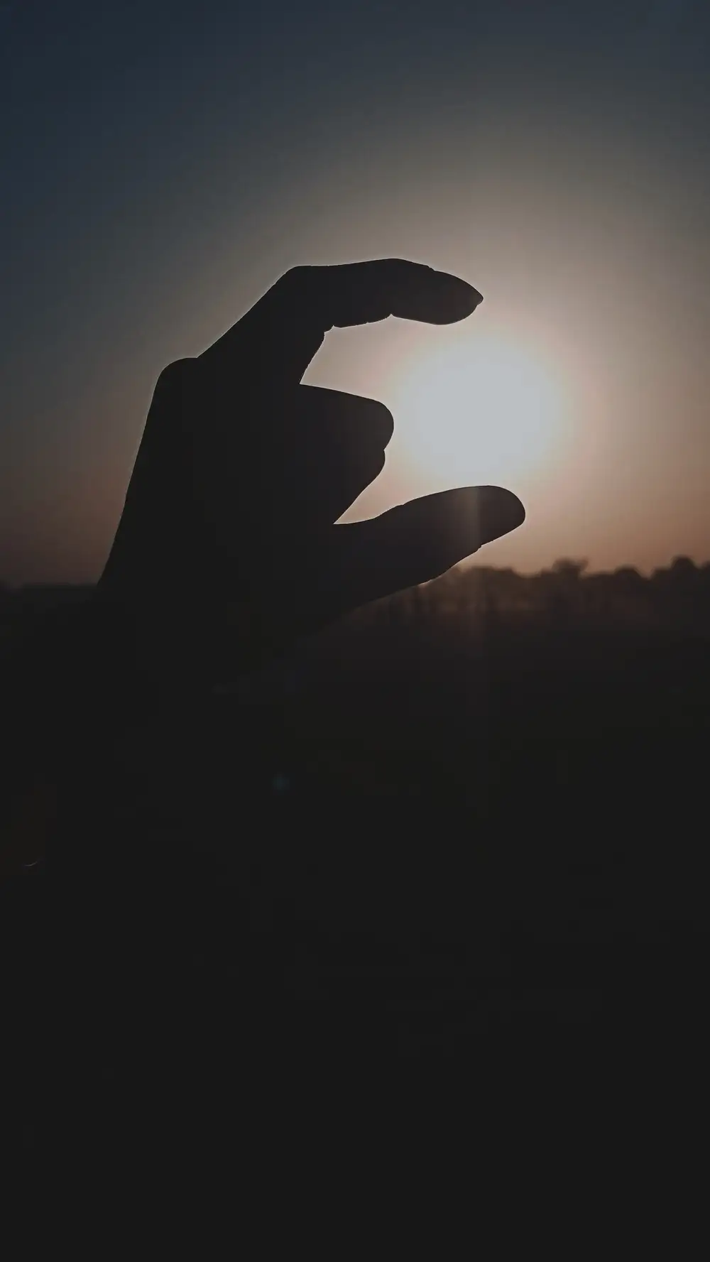 Hand Holding the Sun