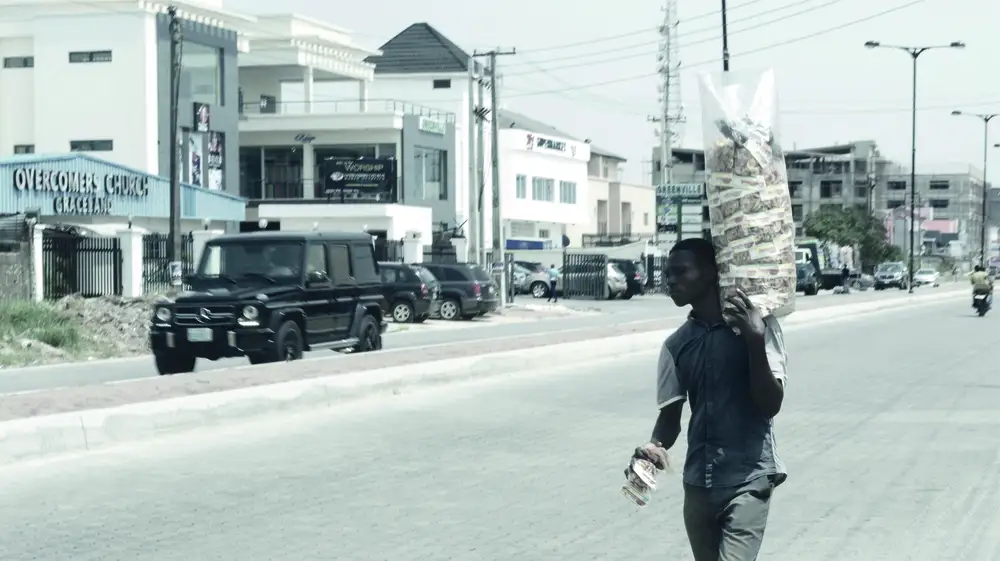 Walking on Admiralty Way, Lekki