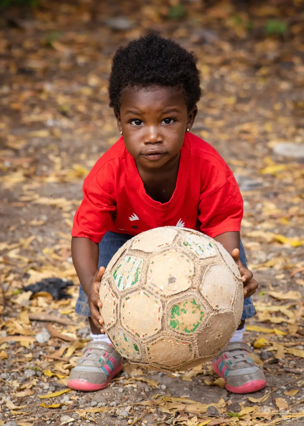 A Child with a Ball