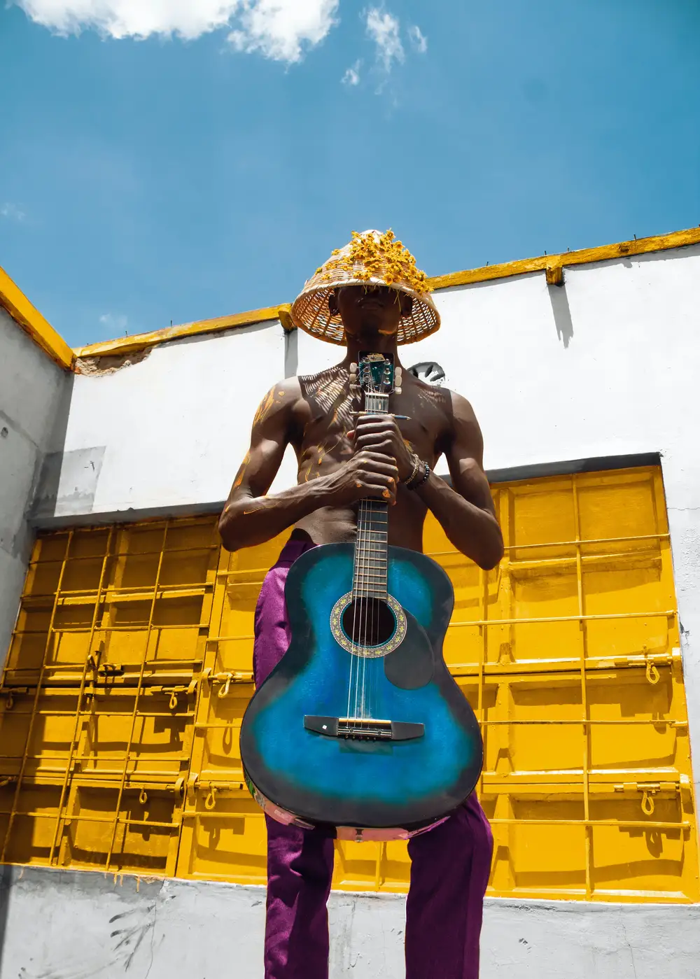 Man with guitar