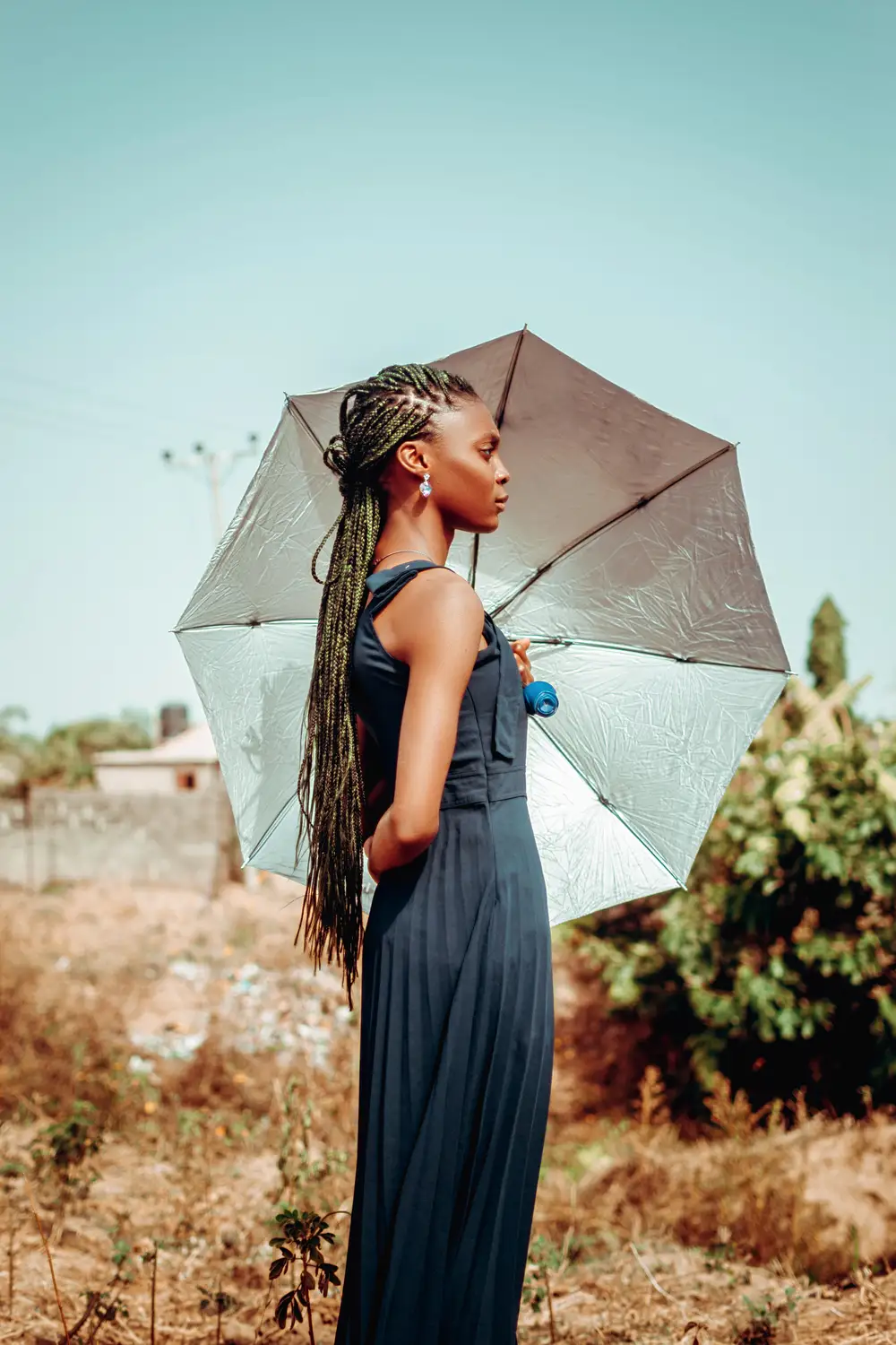 Girl with Umbrella