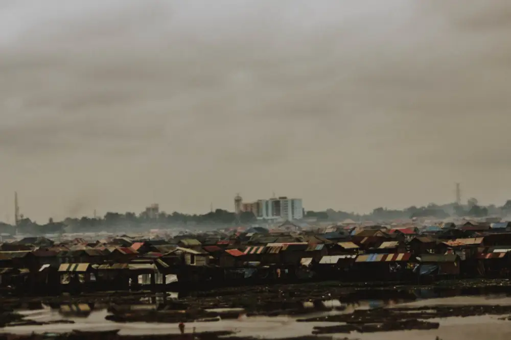 Houses by the river