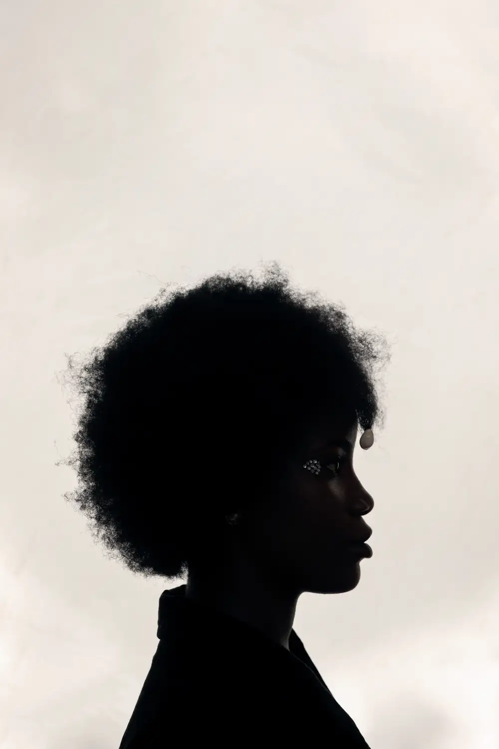 Afro monochrome