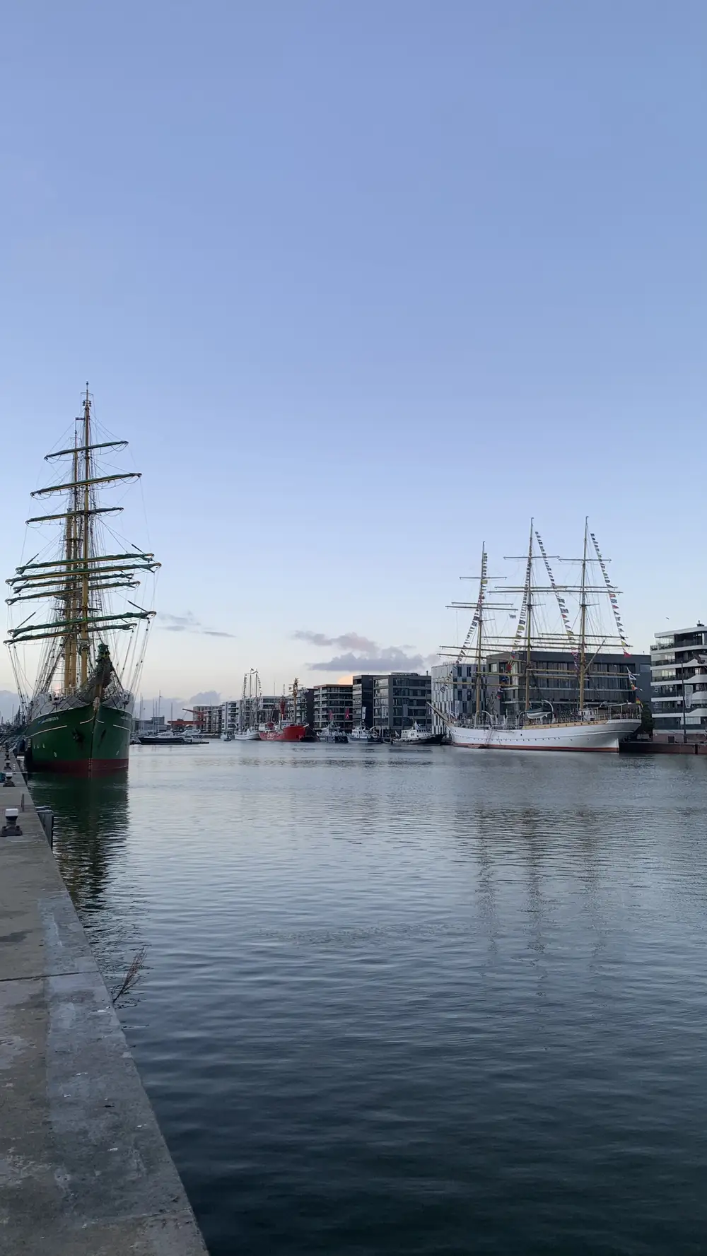 Boats in a port