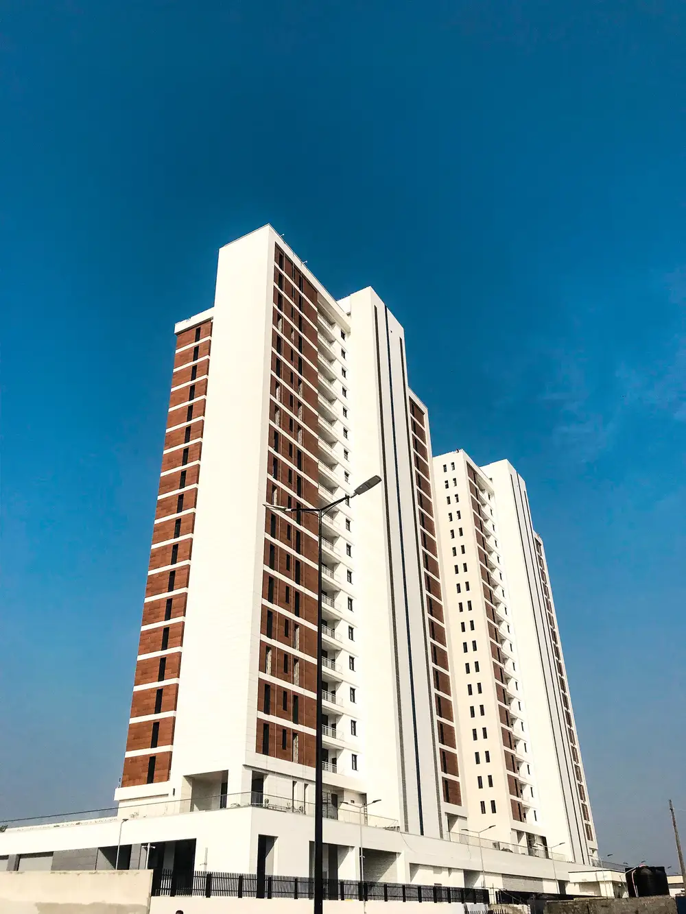 White High rise Building